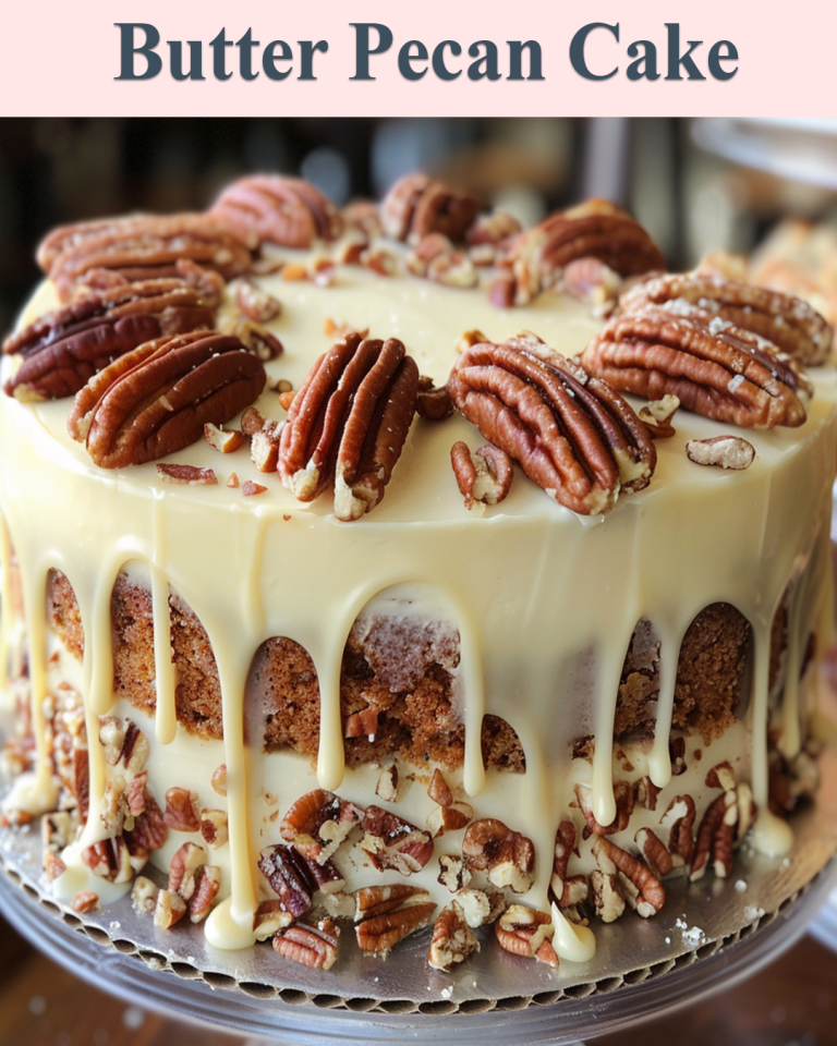 Butter Pecan Cake Recipe – yummydishes