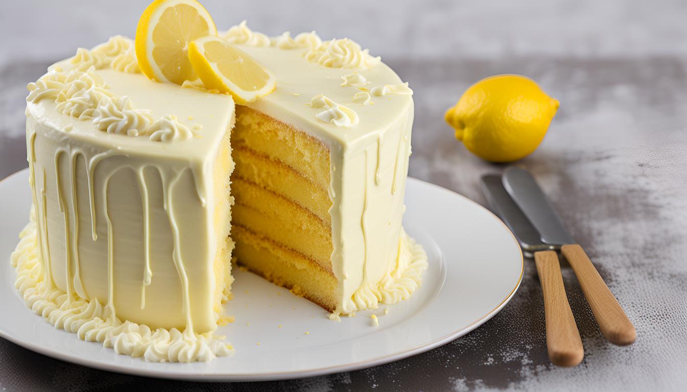 Lemon Velvet Cake Recipe – yummydishes