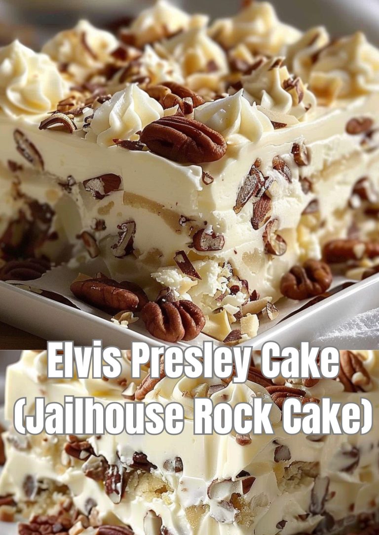 Elvis Presley Cake (Jailhouse Rock Cake) – yummydishes