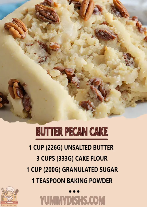 Butter Pecan Cake