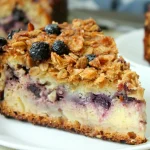 Blueberry Cream Cheese Coffeecake