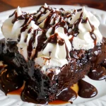 Hot Fudge Chocolate Pudding Cake