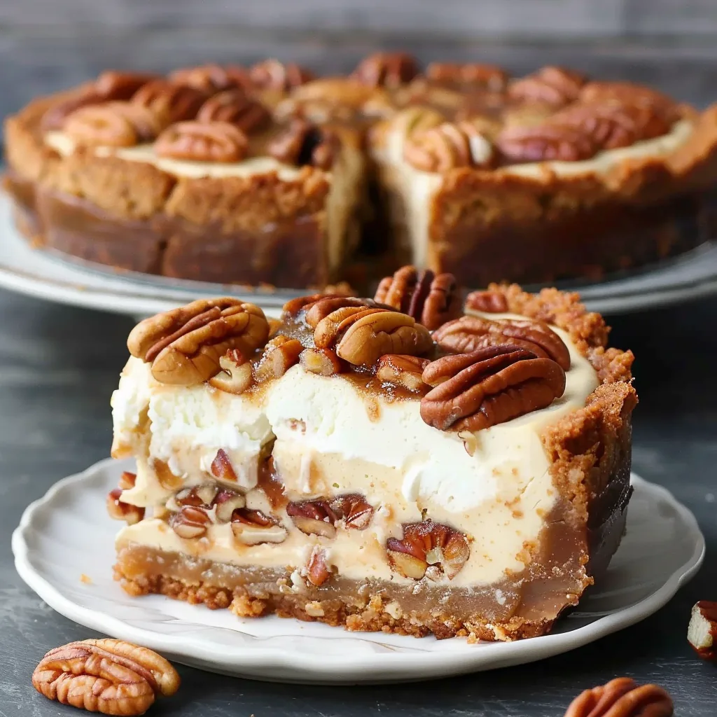 Kentucky Derby Pecan Pie Cheesecake