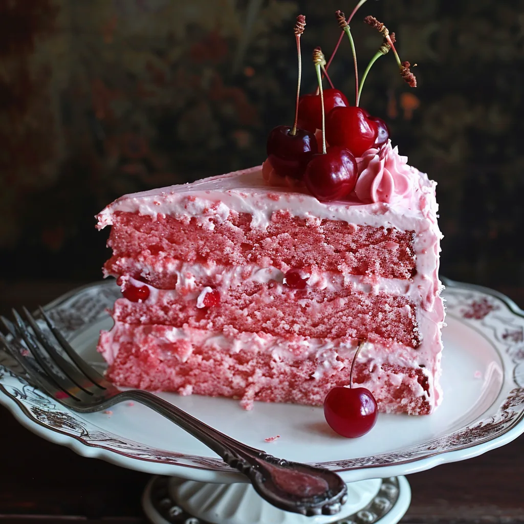 Maraschino Cherry Cake Recipe