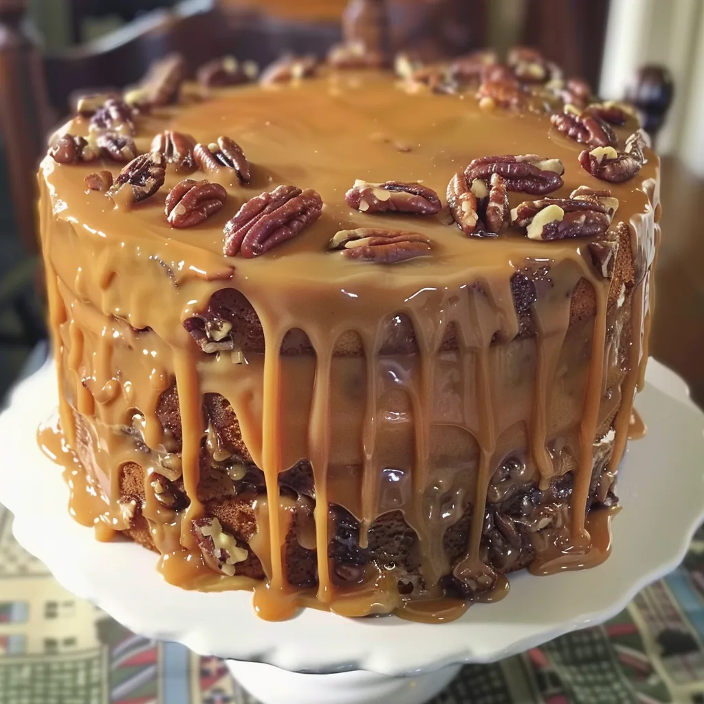 Pecan Praline Cake Recipe