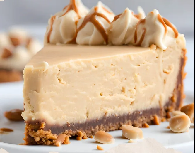 Peanut Butter Cheesecake with Chocolate