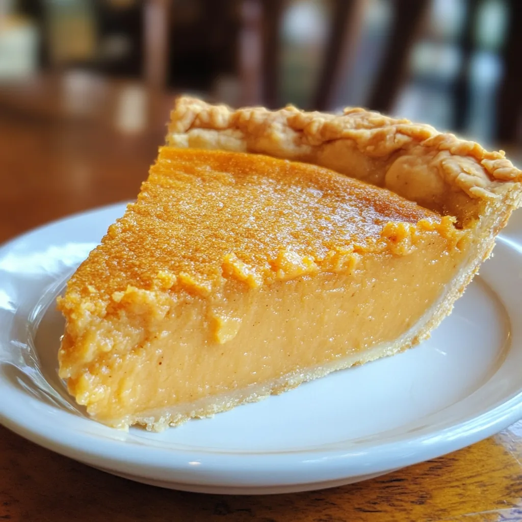 Buttermilk Sweet Potato Pie